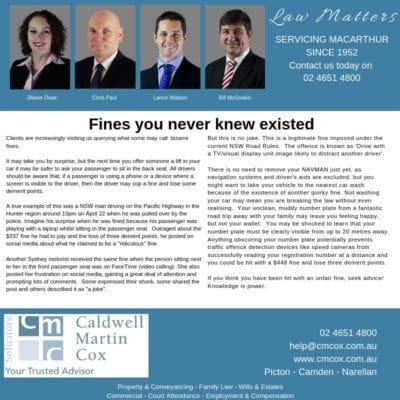 Fines You Never Knew Existed
