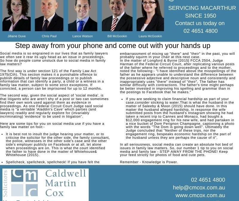 Step away from the phone and come out with your hands up