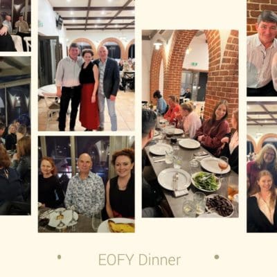 EOFY dinner