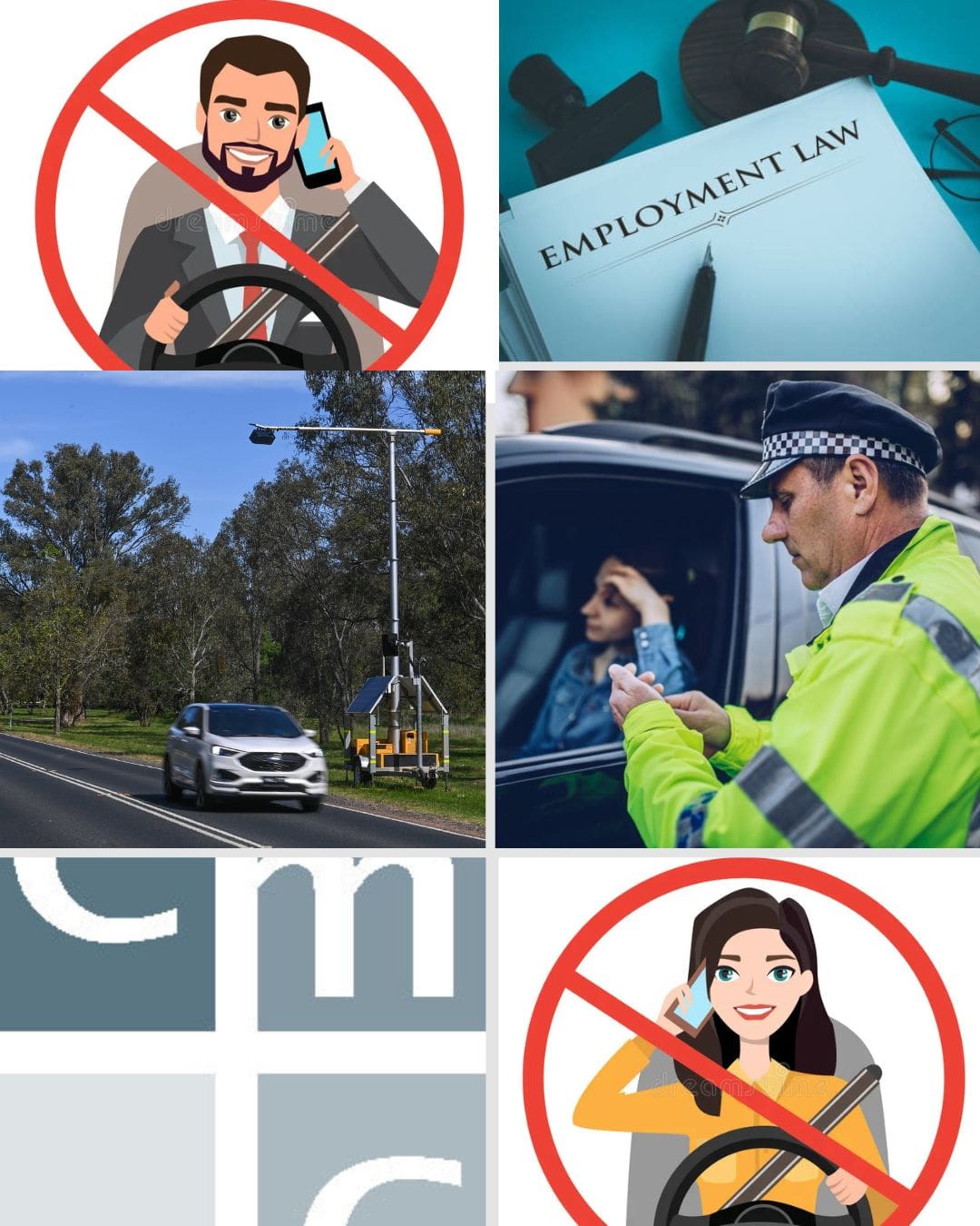 Using phone while driving