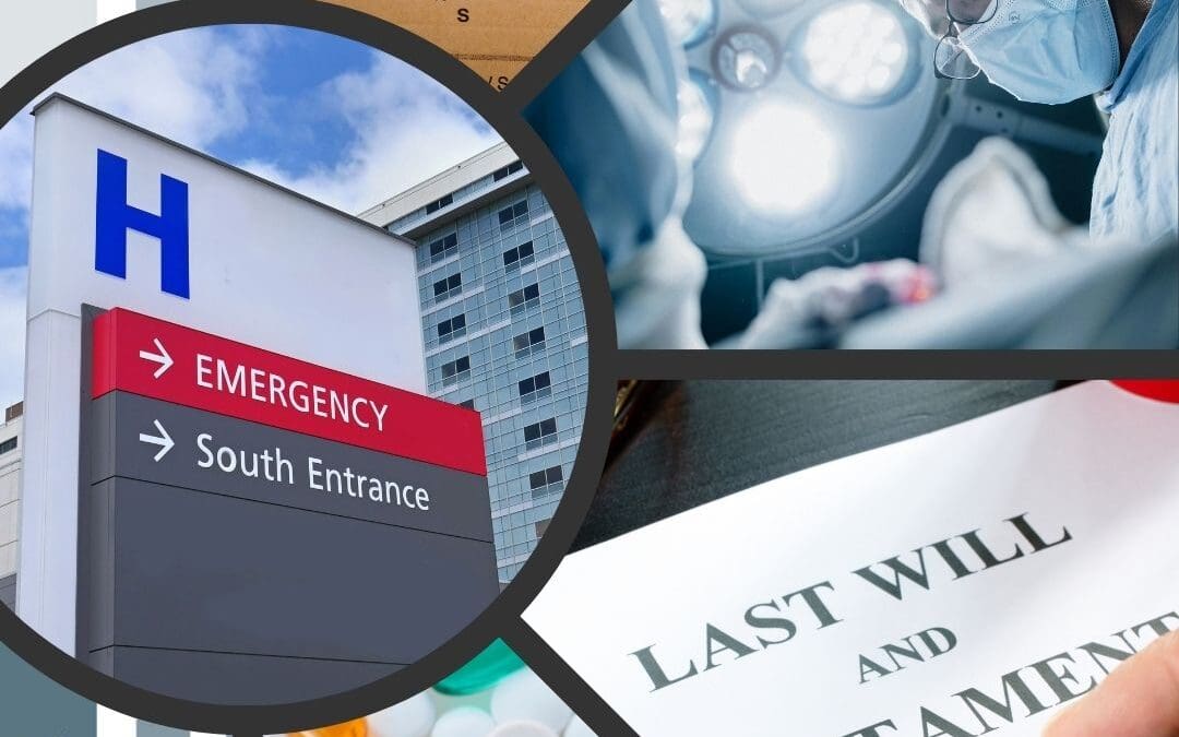 What happens when a new Will is signed in an operating theatre?
